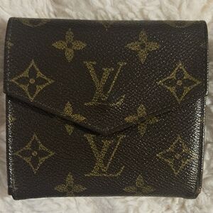 Louis Vuitton Dark Brown Monogram Wallet